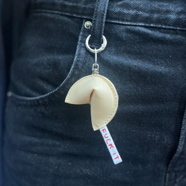 Fortune Cookie Keychain
