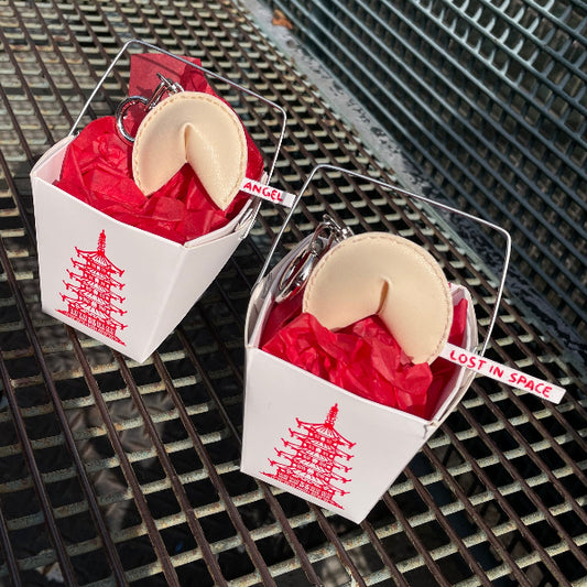 Fortune Cookie Keychain