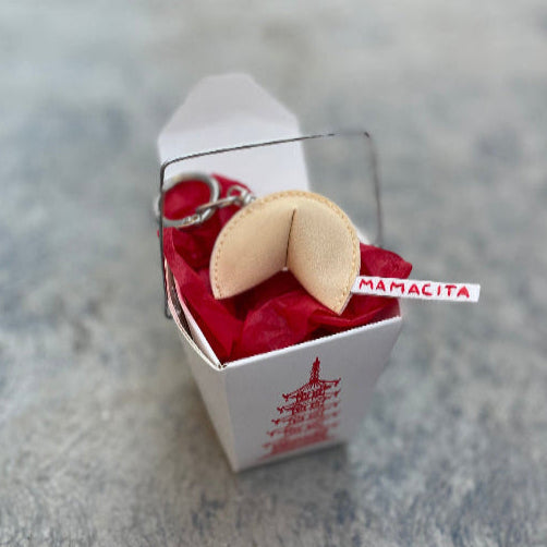 Fortune Cookie Keychain