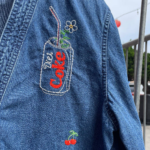 Diet Coke Drinking Jacket